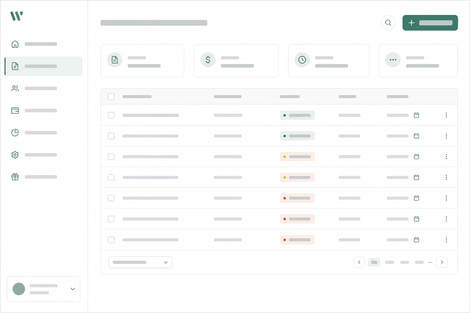 Heritage-inspired town vista behind a clear invoicing workspace preview
